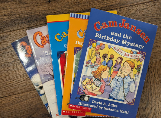 #3 Cam Jansen books, set of 5