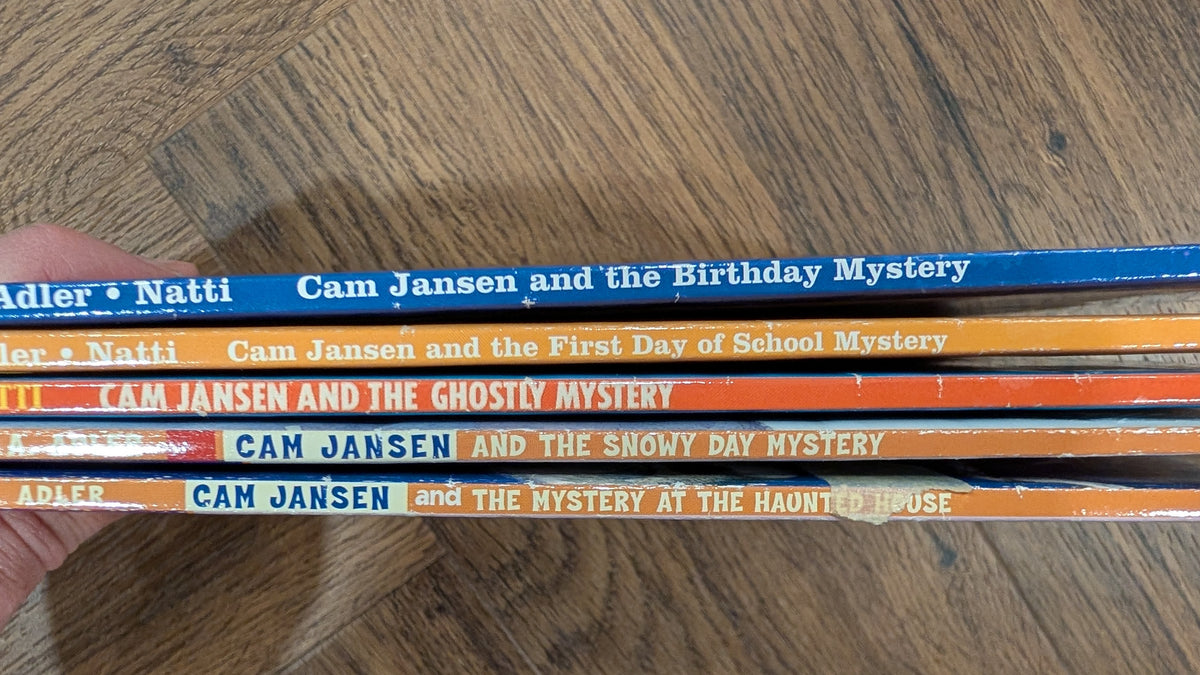 #3 Cam Jansen books, set of 5