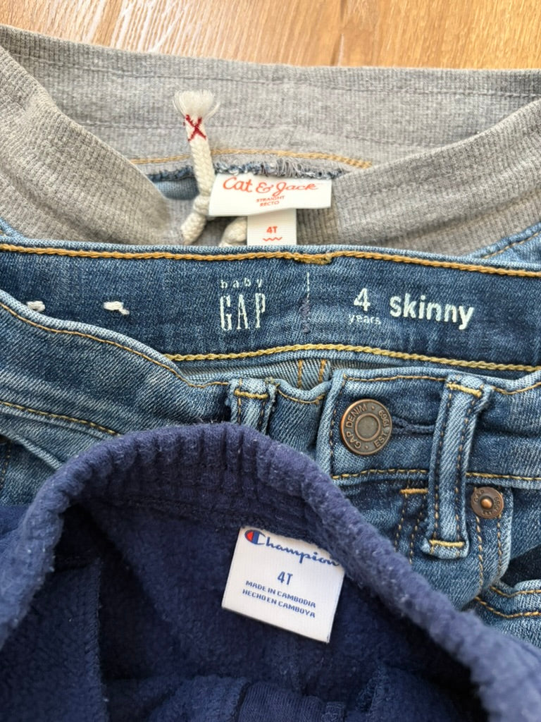 #6 - Boys Pants (bundle of 3) - 4T