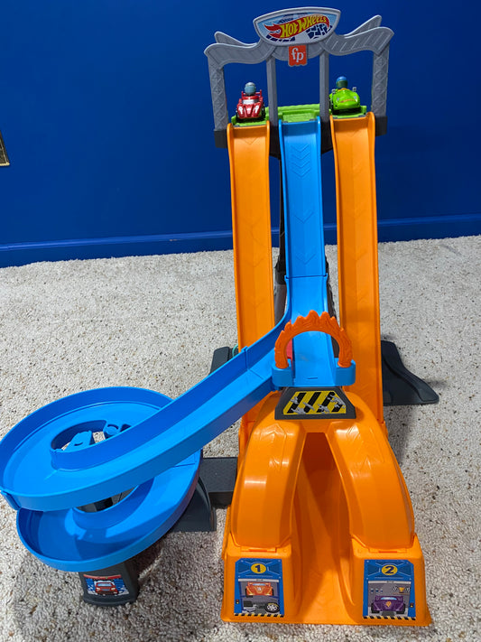 Fisher Price hot wheels track