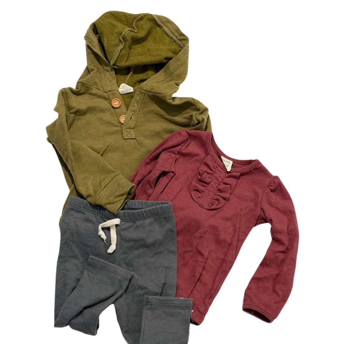 #88 | Girls | 12-18M | Little Road Co. | Sweatshirt & Leggings Set