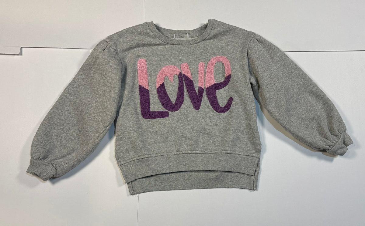 #141 Girls 6 Love Sweatshirt - Super soft