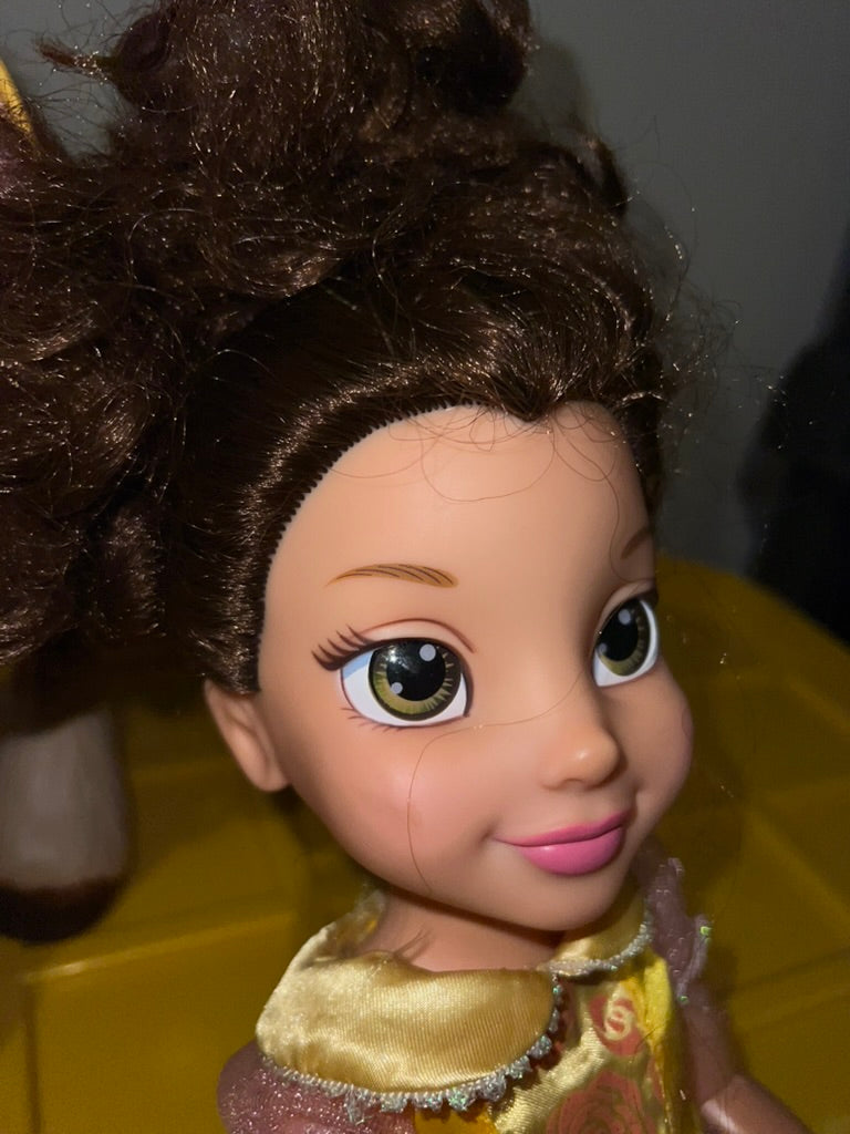 Seller #76 - Disney Beauty & The Beast Belle W/ Horse - Toddler Doll