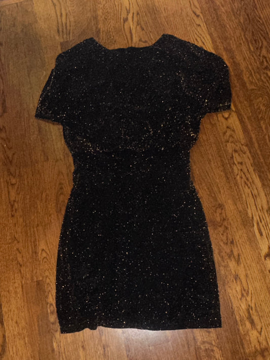 Evereve Women’s XS black sparkle dress