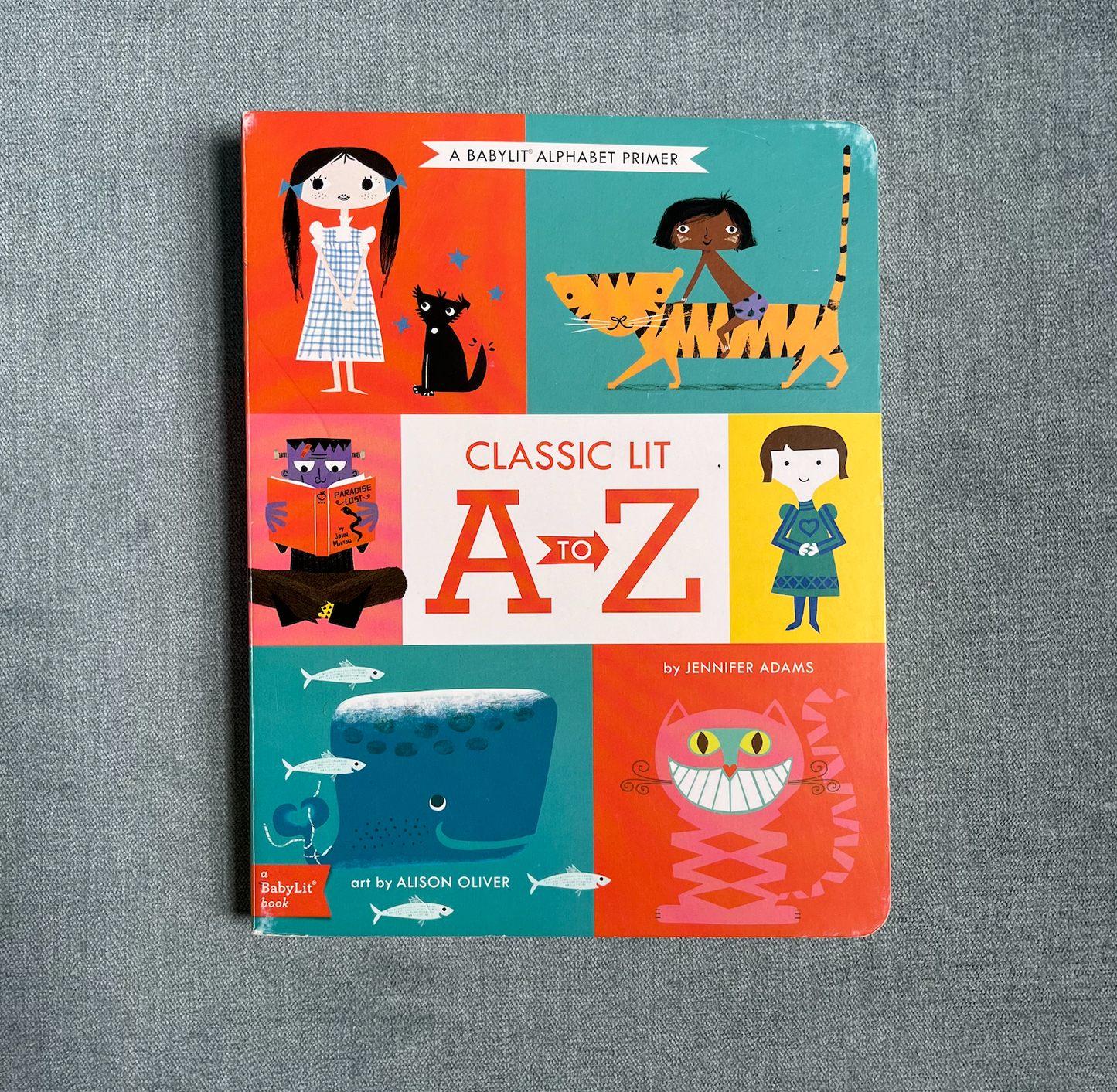 #22A "Classic Lit: A to Z" Baby Board Book