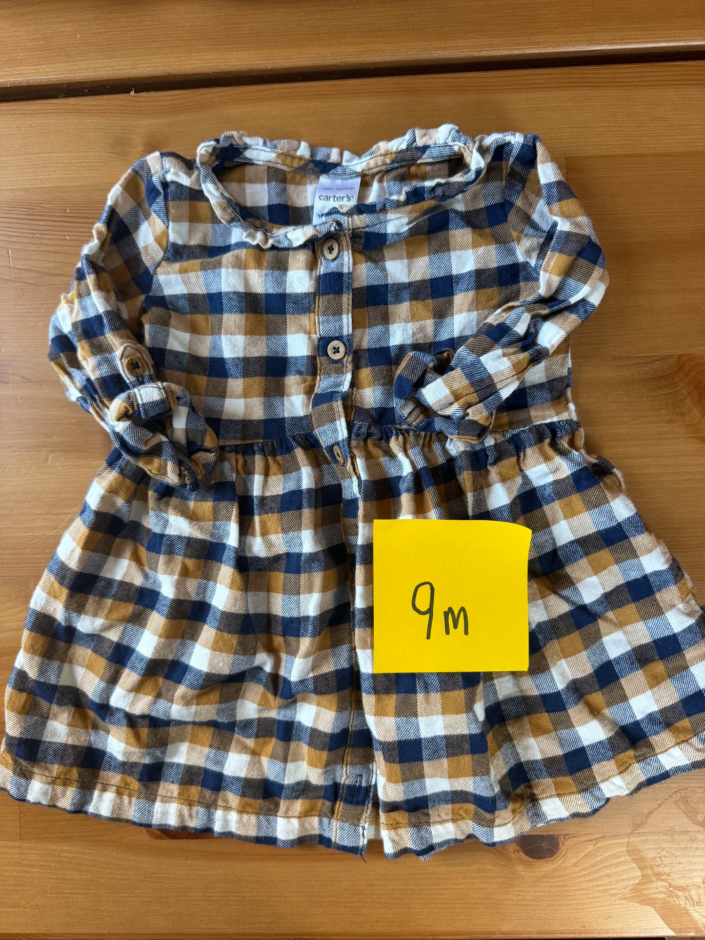 Seller #94 Girls 9M Carters Fall Dress Bundle
