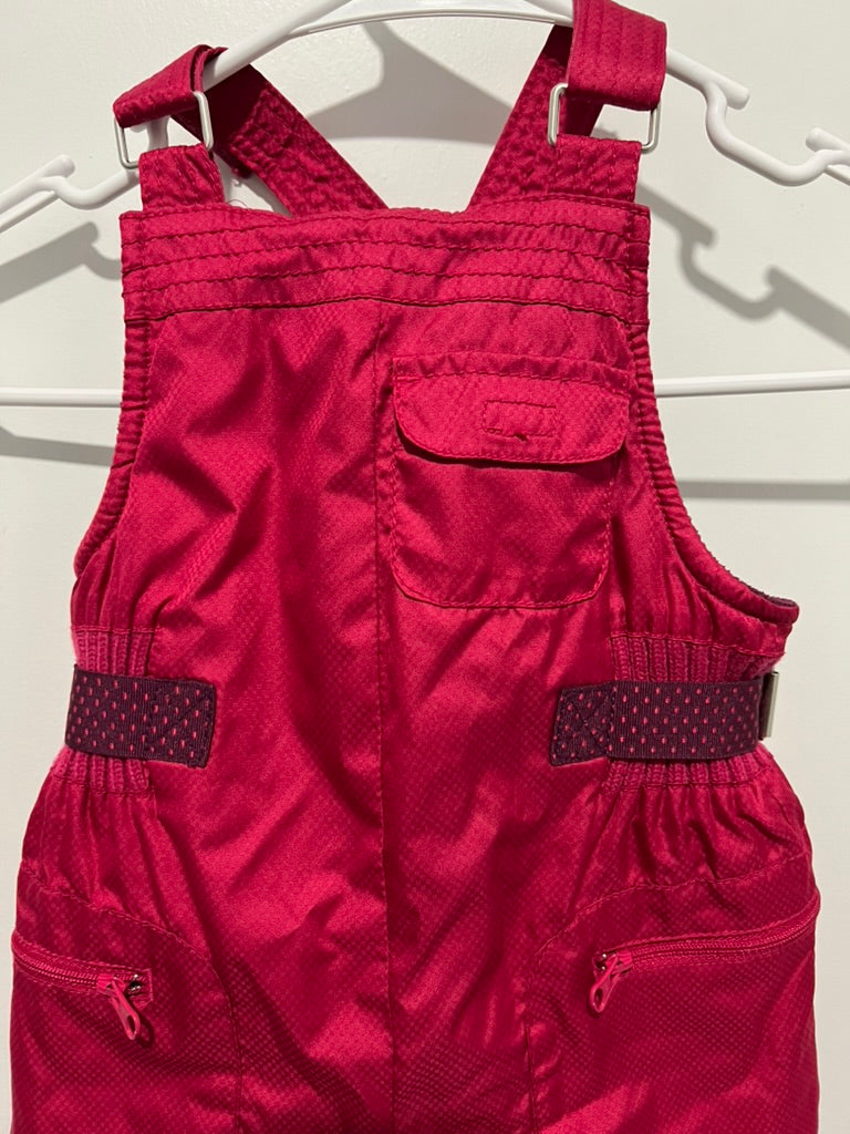 Seller #76 - Old Navy Girl's Snow Bib - Dark Pink - Size 18-24 Months