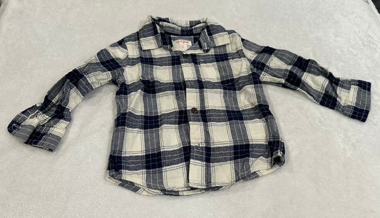 #75B Boys 2T Old Navy flannel shirt