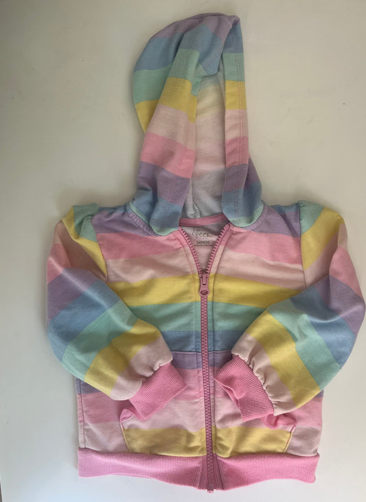 Seller #20 Rainbow thin jacket 24 mo