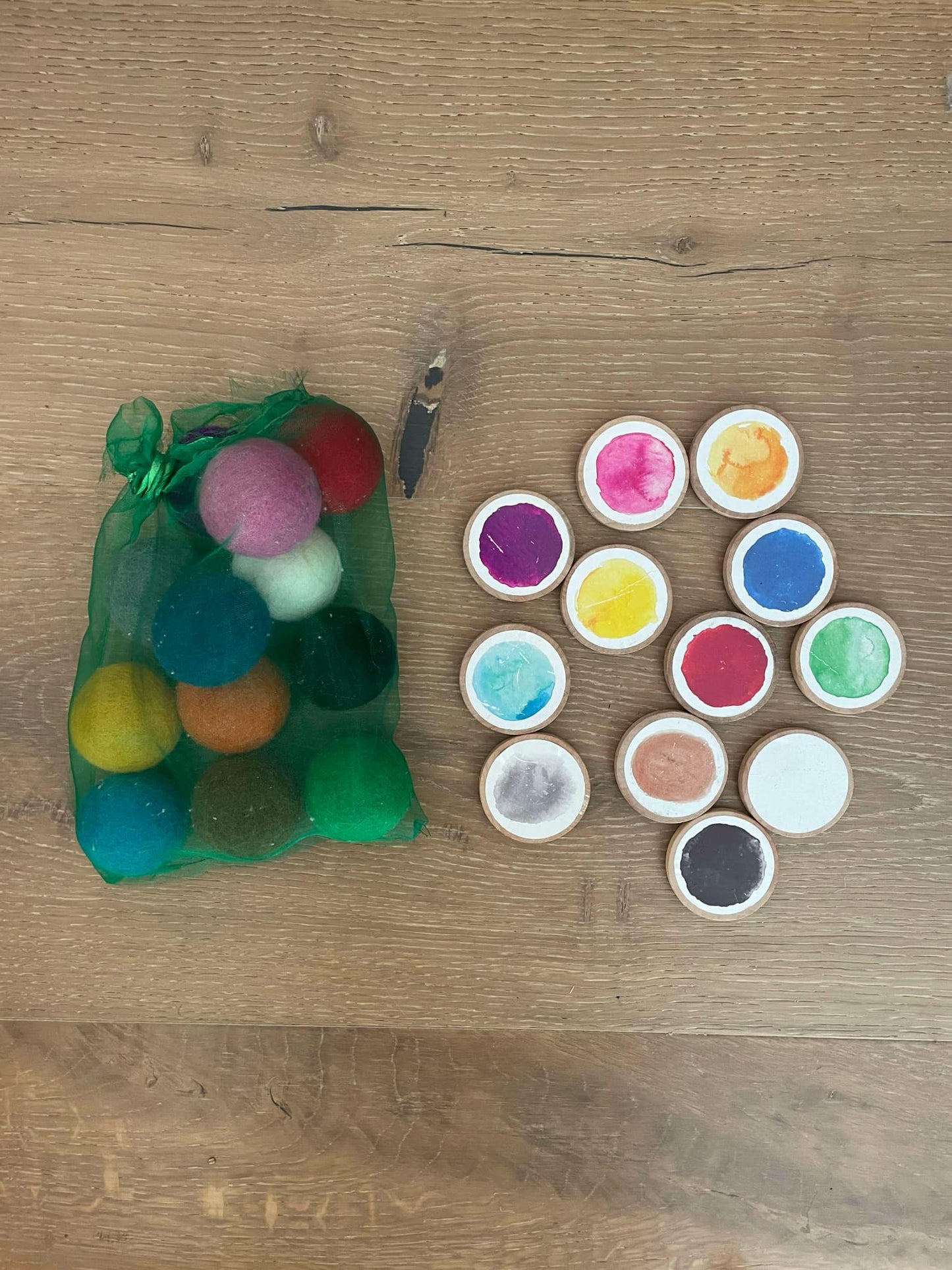 #196 Etsy Color Magnets and Felt Balls