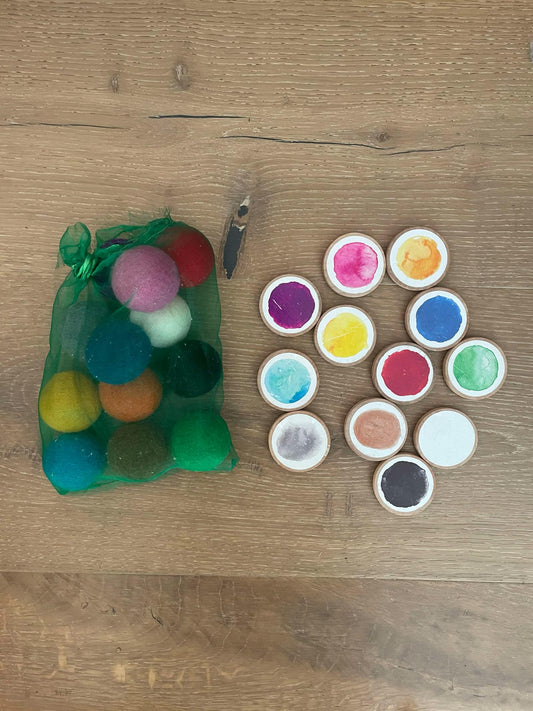 #196 Etsy Color Magnets and Felt Balls