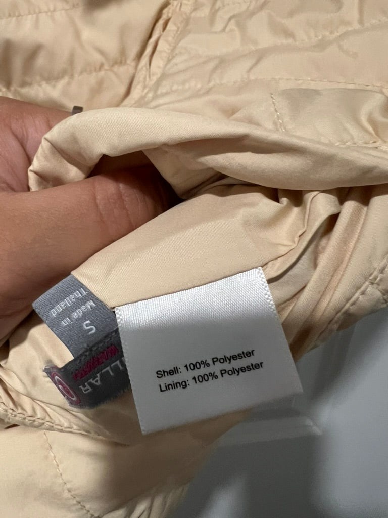 Seller #76 - Peter Millar Warmth Women's Reversible Vest Size Small Yellow/Plaid Golf Outdoor