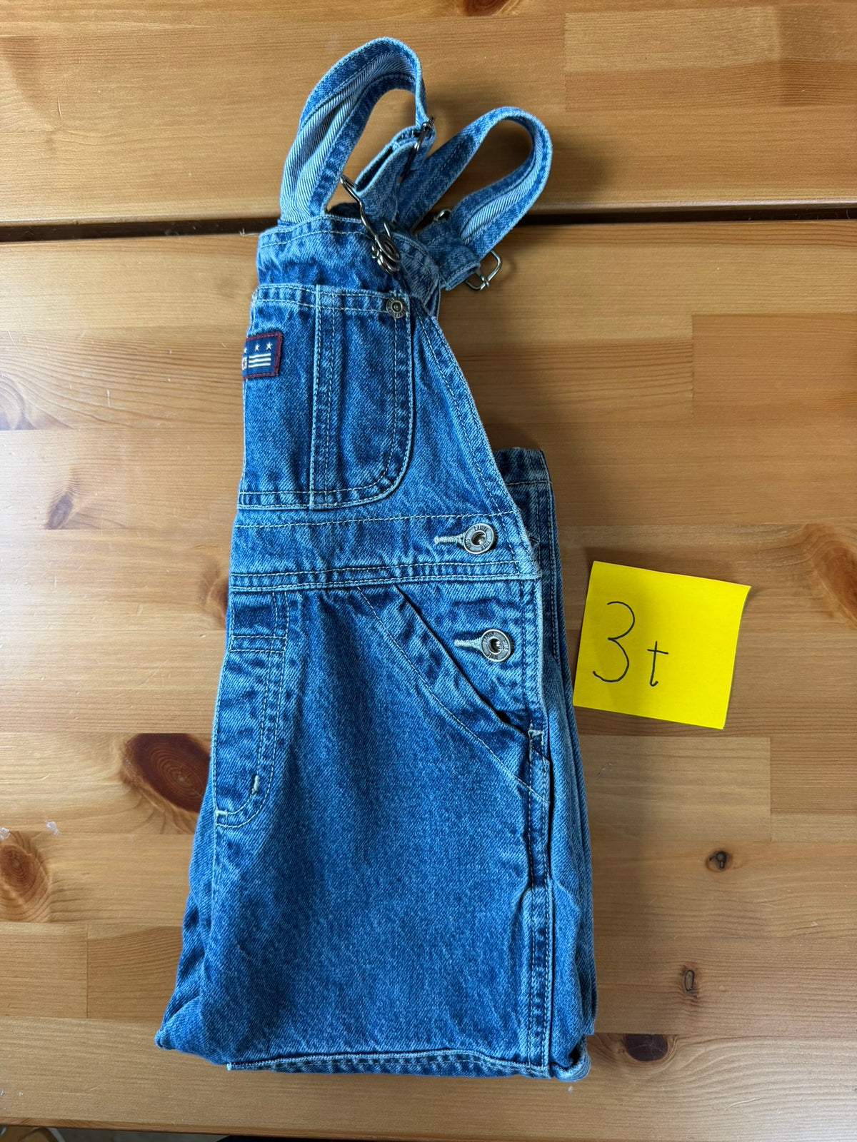 Seller #94 Boys 3t Vintage Denim Overalls