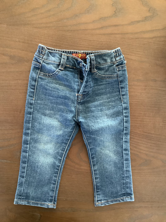 Baby Boy 7 For All Man Kind Jeans Size 12 Months