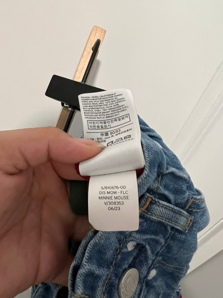 Seller #76 - babyGap | Disney Minnie Mouse Just Like Mom Fleece-Lined Jeans - Size 2 Years