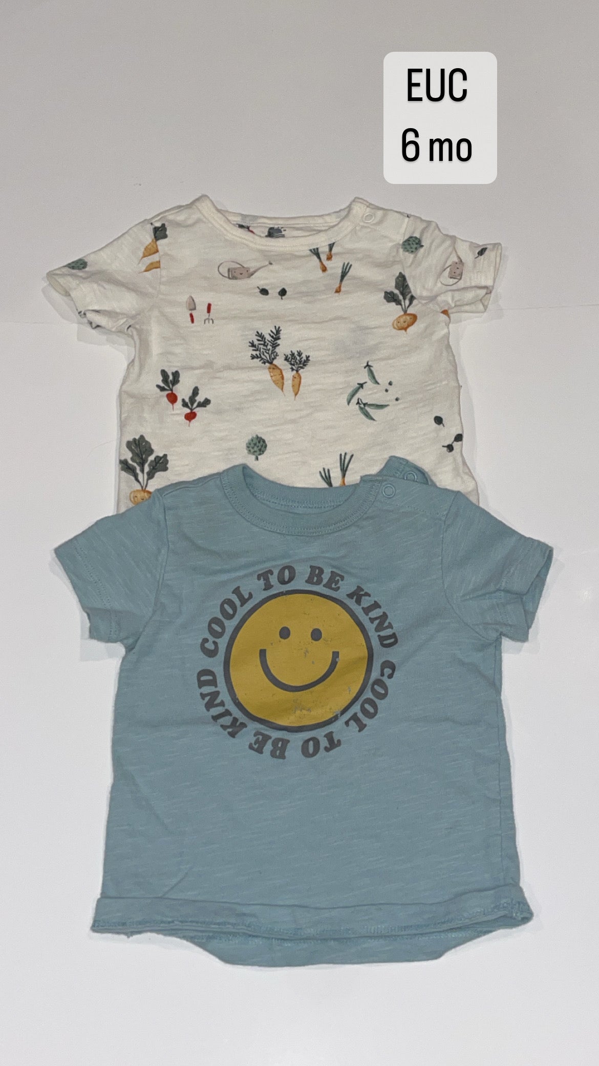 Little Co 6 mo graphic tees