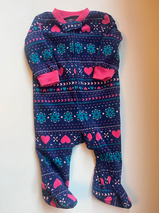 Seller #20 carters fleece sleeper size 6 mo