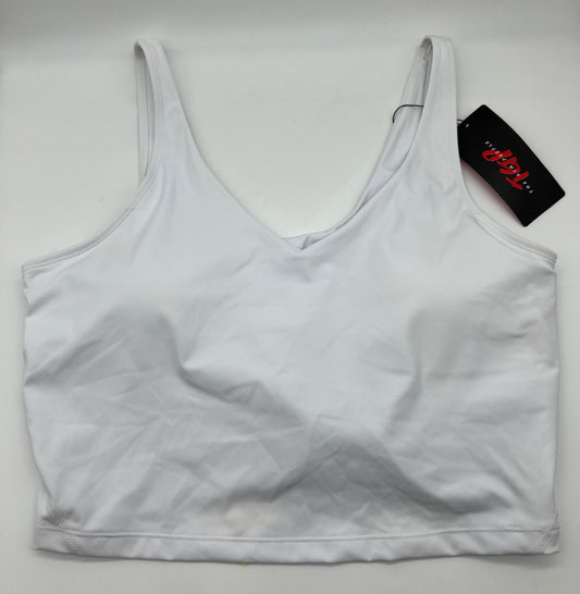 Seller #76 - The Gym People Cropped Tank - White - Size XL - New With Tags