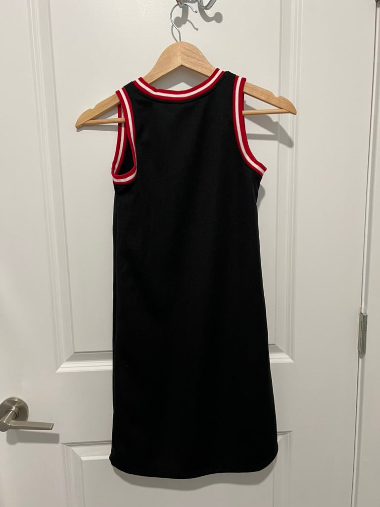 Seller #76 - Jordan Flight 23 Black Stitched Basketball Jersey Dress Girls L 12-13 $45