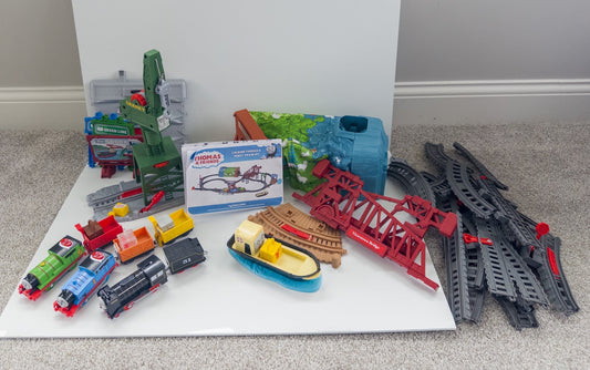 #153 REDUCED Thomas & Friends Talking Thomas & Percy Motorized Train Set
