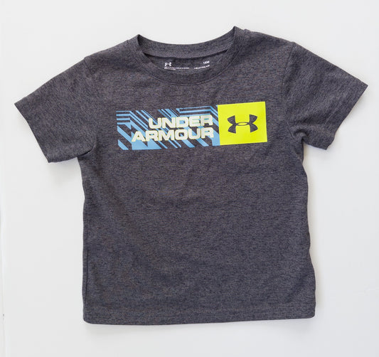 #153 Under Armour Grey T-shirt Toddler Size 18 months