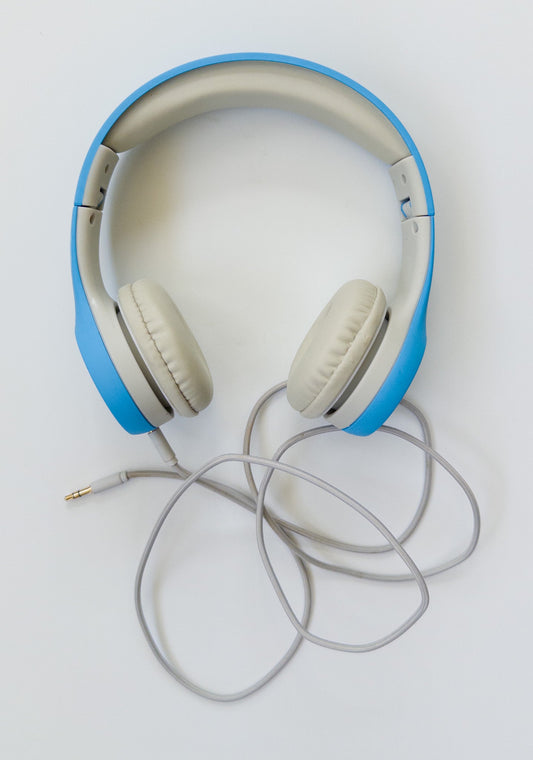 #153 SnugPlay+ Blue Volume-Limiting Toddler Headphones
