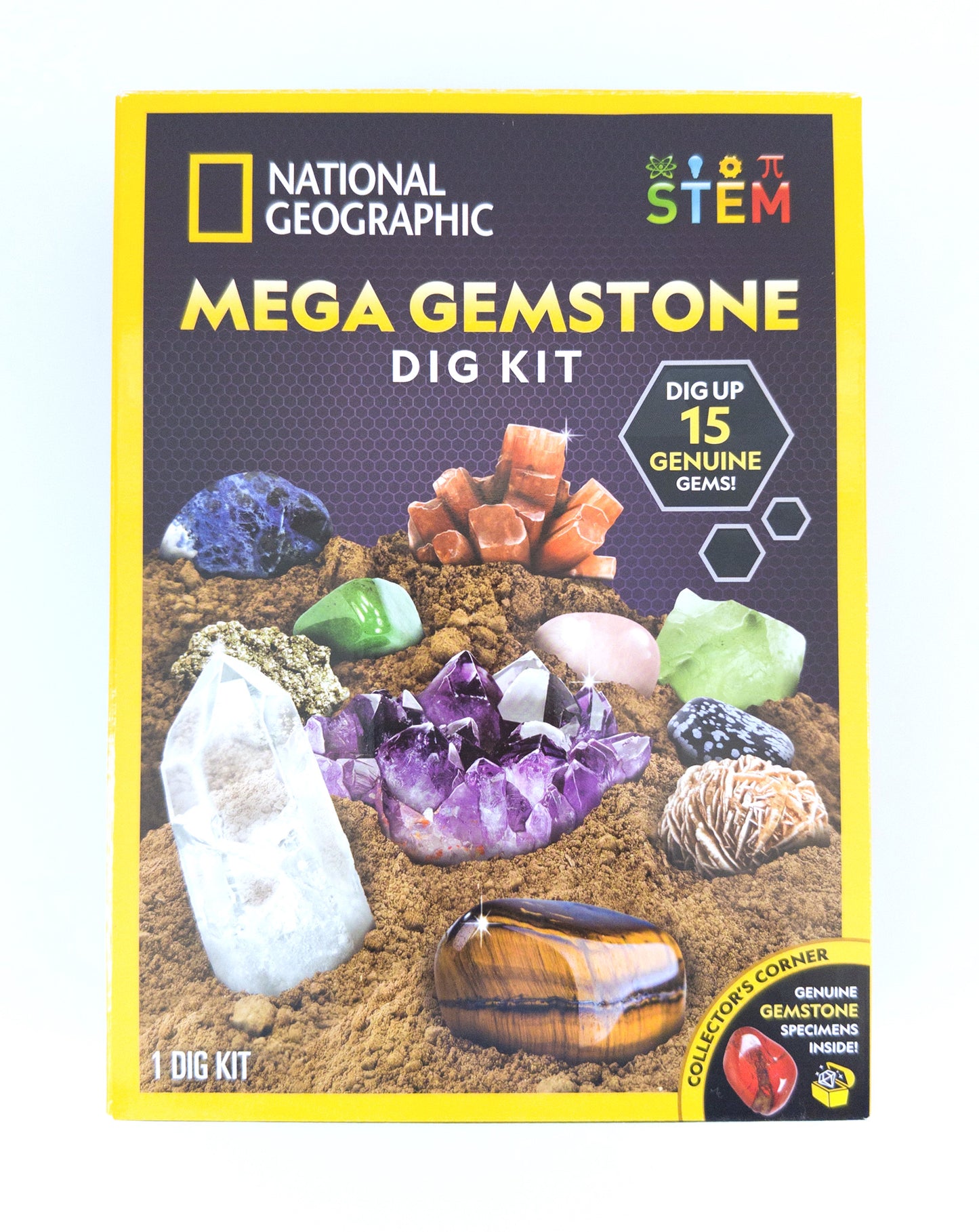 #88 National Geographic Mega Gemstone Dig Kit - NEW
