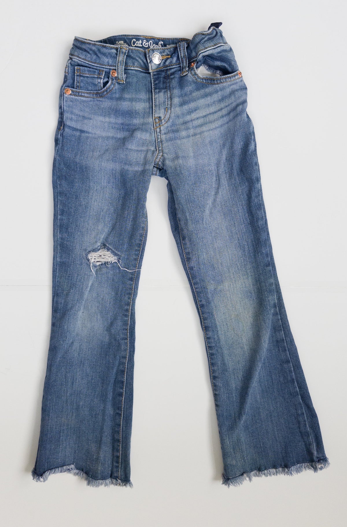 #38 Cat & Jack Flare Jeans Girls Size 6