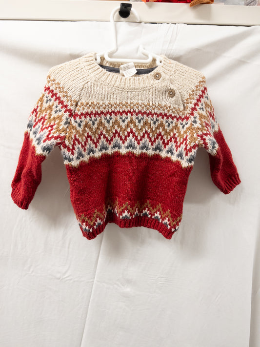 #151 boys 4-6 month H&M Sweater EUC