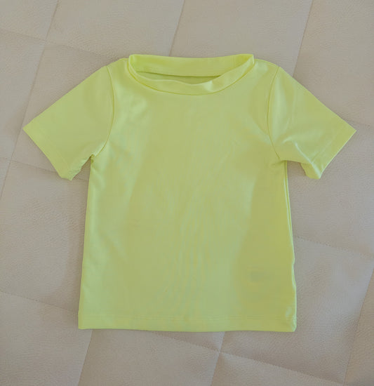 Cat & Jack 12m Bright Yellow Swim Shirt - EUC
