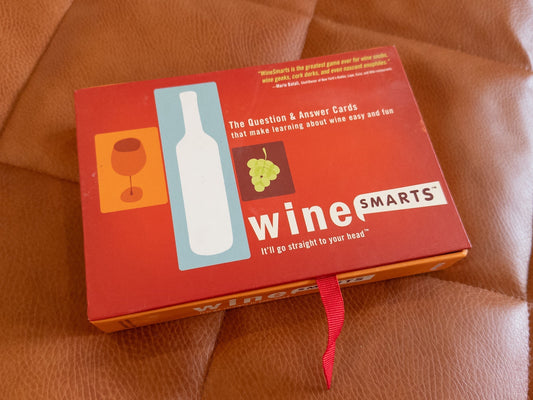 #152 Wine Smarts Q&A trivia game - like new
