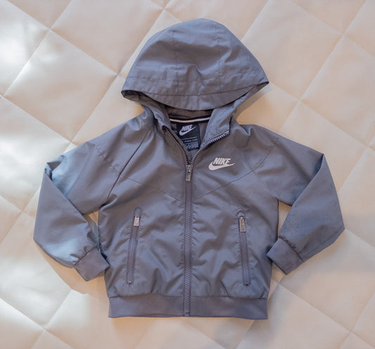 #152 Nike 2T gray windbreaker jacket - EUC