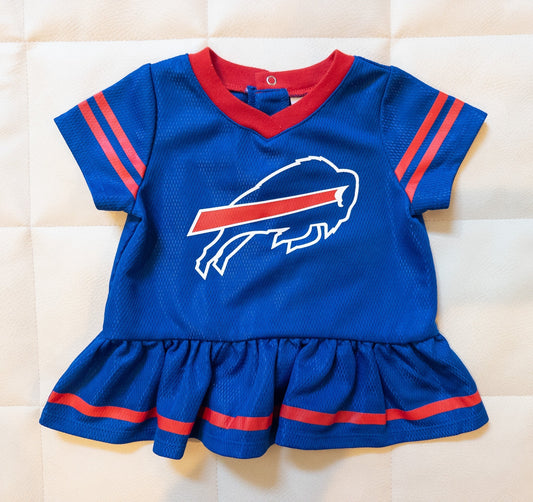 #151 NFL Buffalo Bills 3-6m jersey dress - EUC