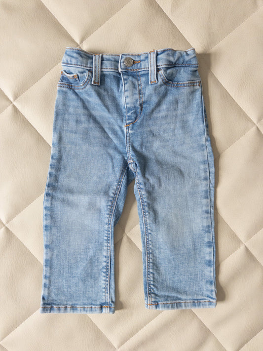 #152 Gerber 18m straight / stretch jeans - EUC