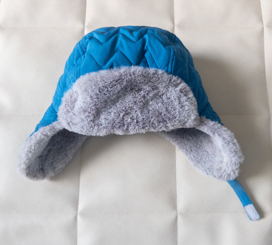 #37 Cat & Jack 12-24m winter trapper hat - EUC