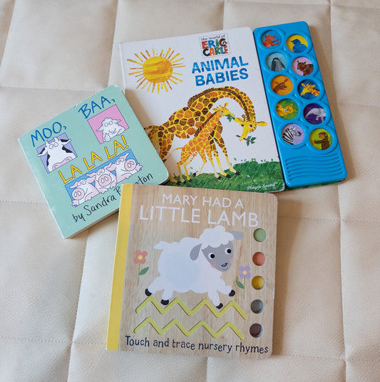 #37 Baby Toddler Animal Board Books - VGUC