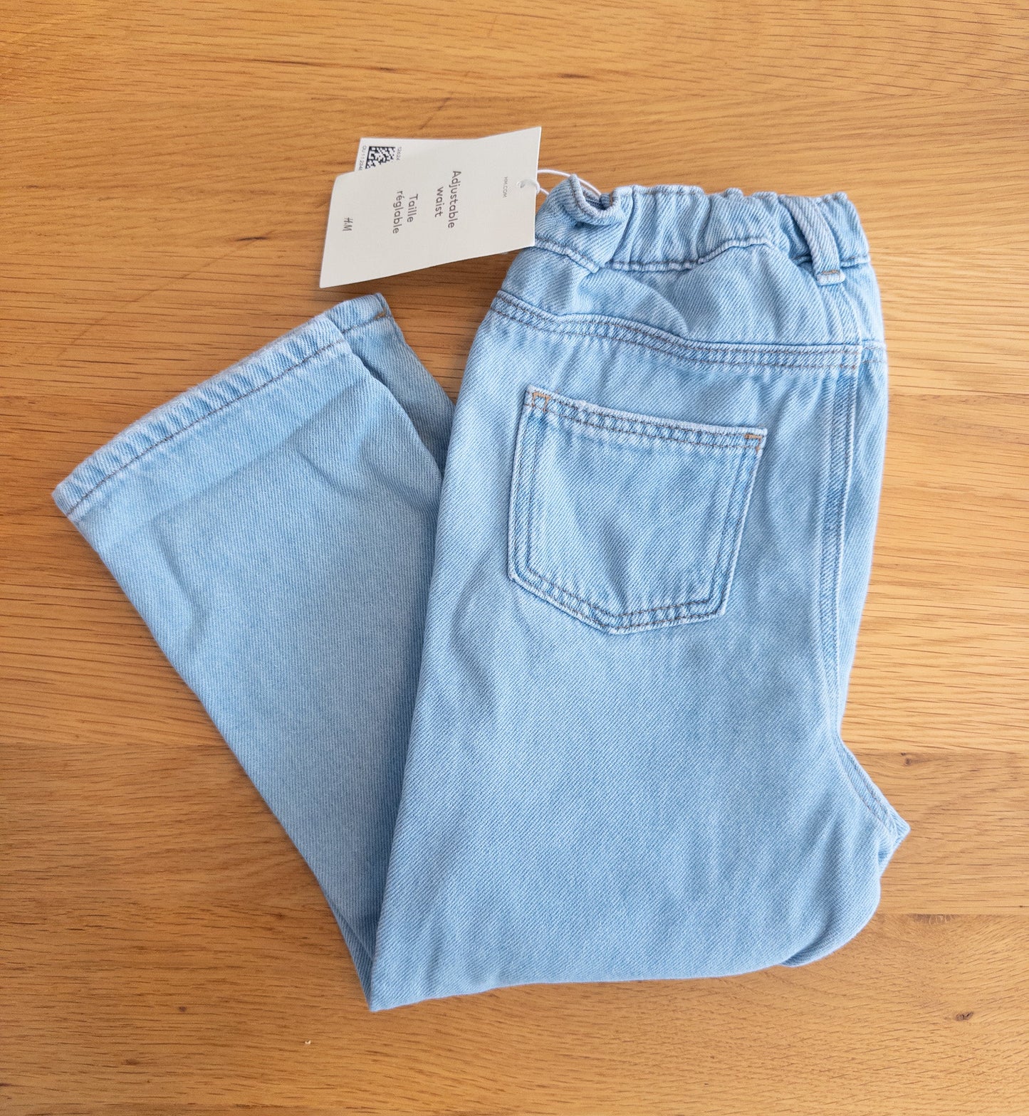 #152 - H&M 4T light wash jeans - NWT