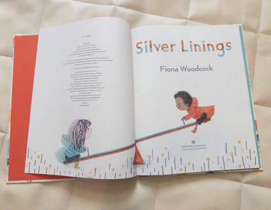 #37 Silver Linings Hardcover Book - EUC
