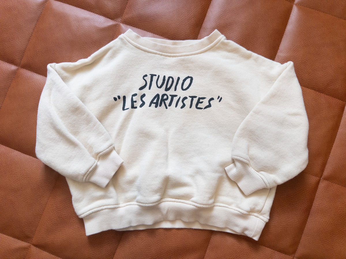 #37 H&M Gender Neutral "Artiste" Sweatshirt - VGUC