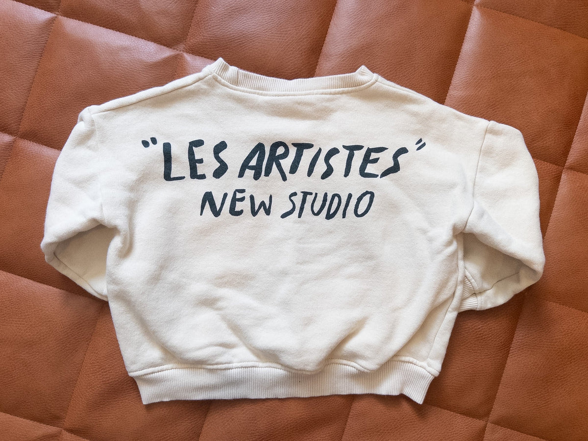#37 H&M Gender Neutral "Artiste" Sweatshirt - VGUC