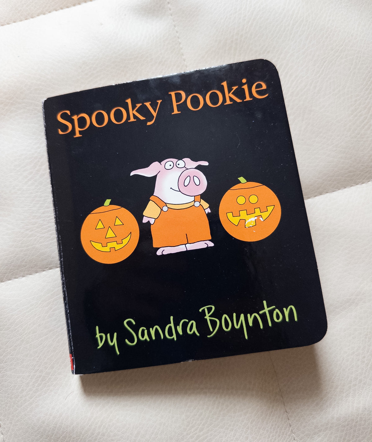 #37 Sandra Boynton Spooky Pookie Book - EUC