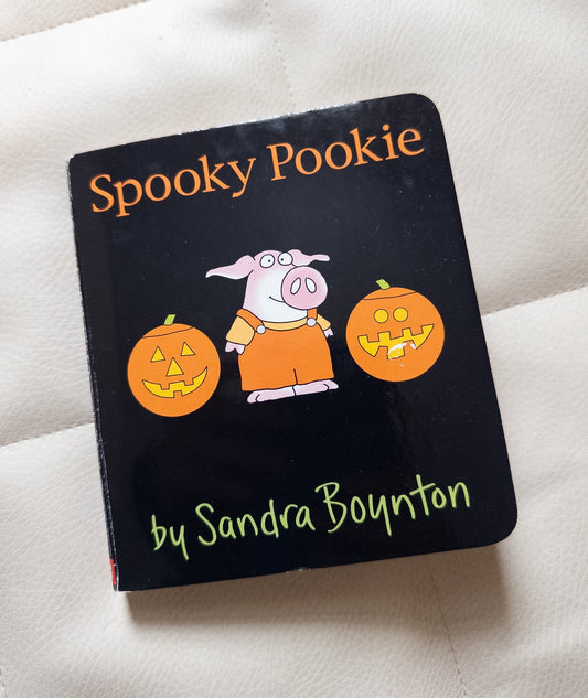 #37 Sandra Boynton Spooky Pookie Book - EUC