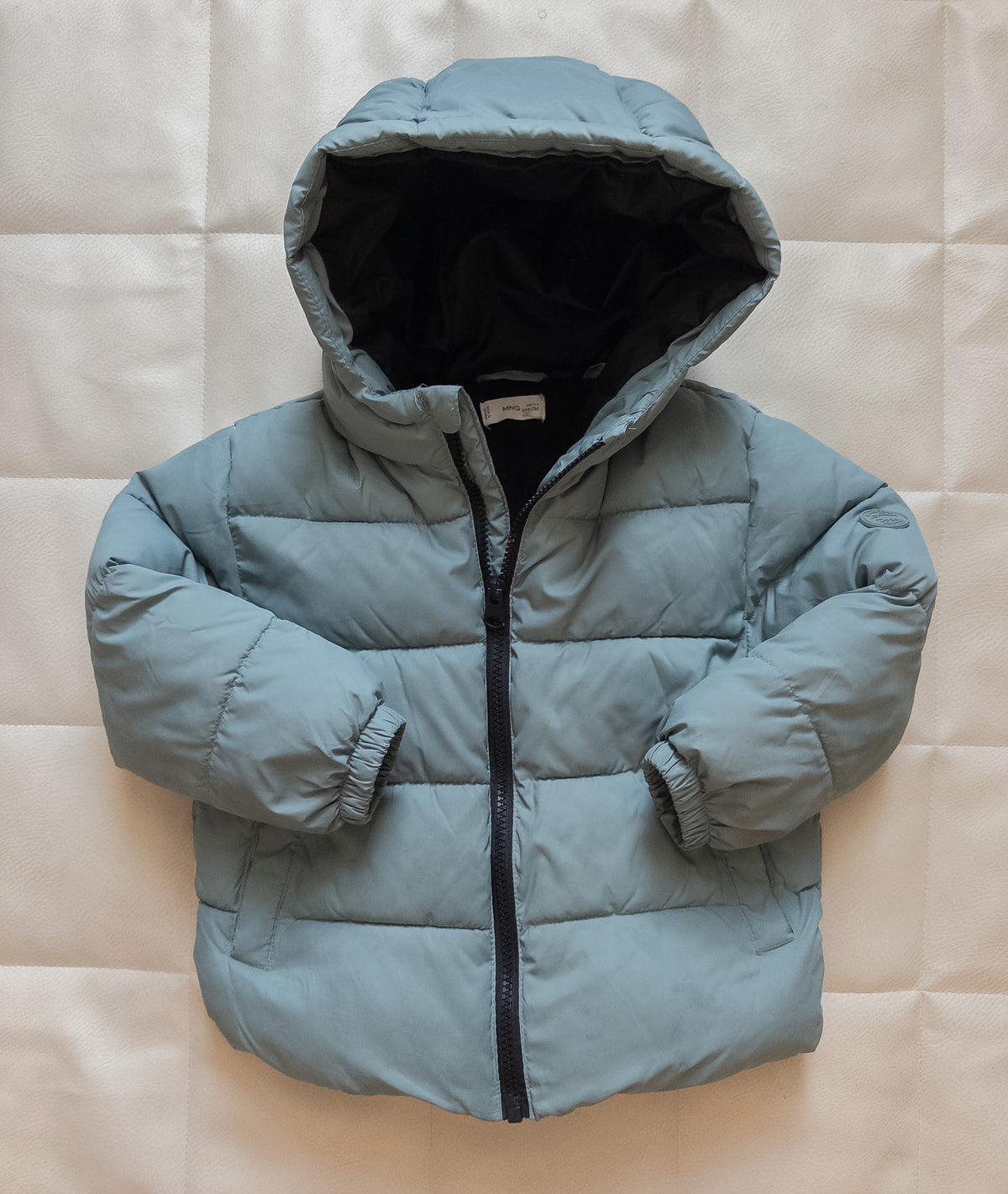 #37 Boys 3-4Y Mango Puffer Coat - VGUC