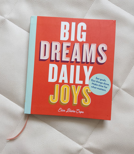 #37 Big Dreams Daily Joys Book - EUC