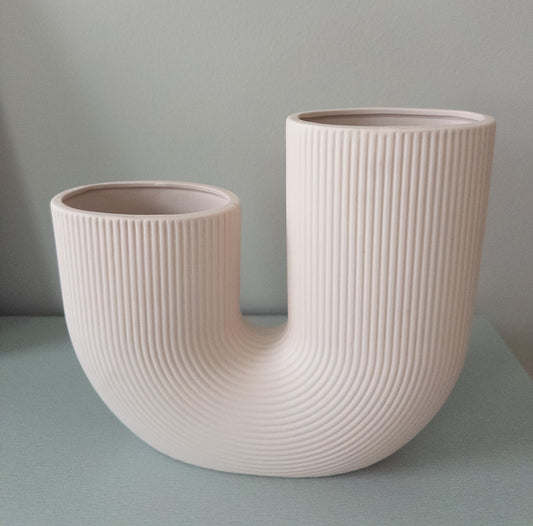 #37 Modern light pink vase
