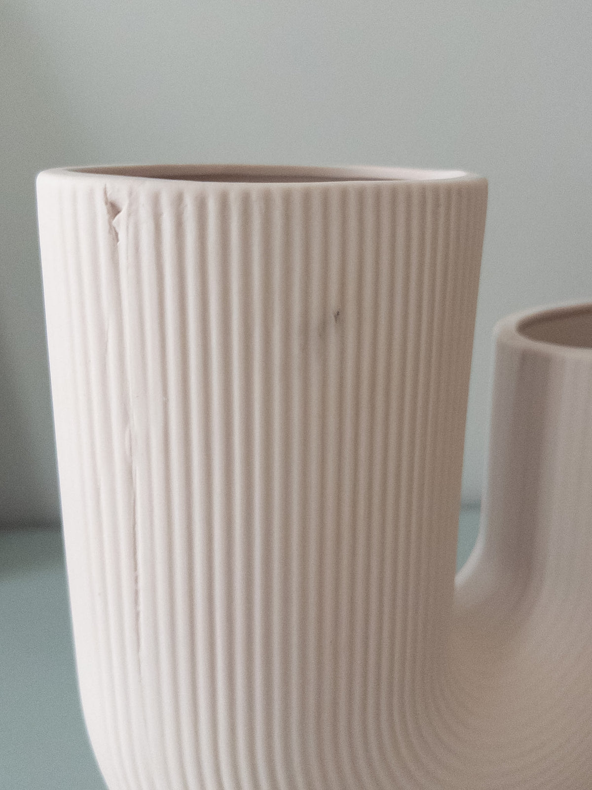 #37 Modern light pink vase