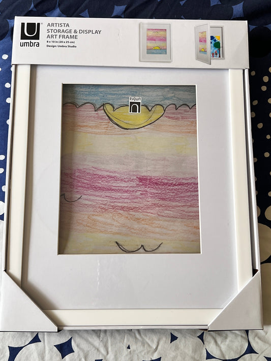 #176 - interchangeable display frame for art, 17x13
