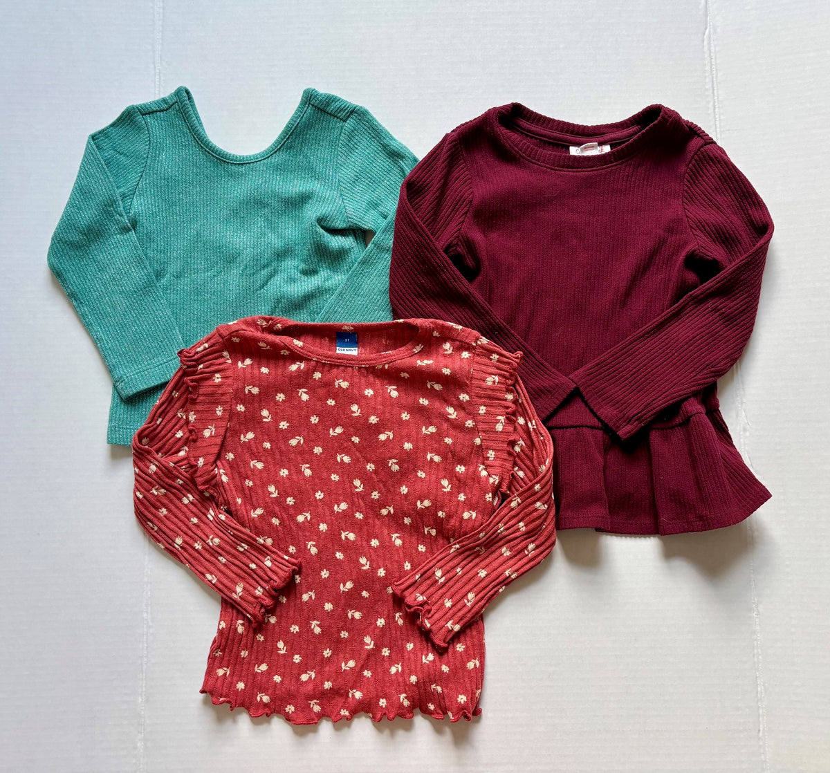 #154 Assorted Brands Long Sleeve Bundle Girls 3T EUC