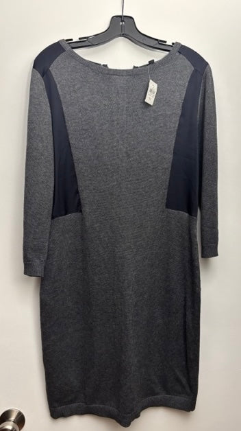 Seller 34 - NWT size Medium Ann Taylor gray womens sweater dress