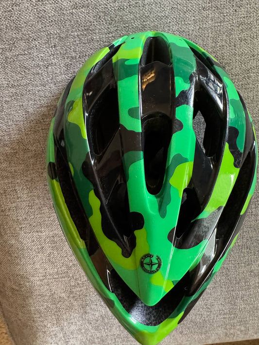 REDUCED #92 green schwinn toddler bike helmet